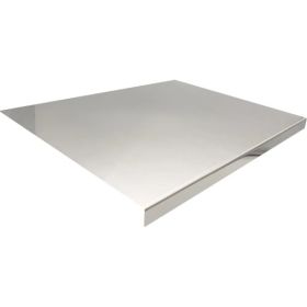 XXL Cooked Meat Baking Tray, Double-sided Cutting Board, Stainless Steel Rolling Plate, Breakfast Tray, Suitable For Fruits, Vegetables, Meats, F (Option: 40CM60CM)